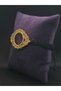 Gold Plated Macrame Braided Steel Bracelet Women's Modern Jewelry Accessory New Gift - 5