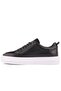 - Black Leather, Suede Men's Casual Shoes 101-7051-Gom228 - 3