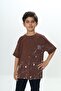 Boy's Printed Crew Neck Short Sleeve T-Shirt