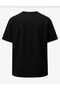 Young Adult Oversize Cut Loose Comfortable Cut Printed Teddy Bear T-Shirt Two Yarns - 3