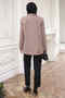 Mink Stone Detailed Lined Jacket - 5