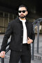 Seasonal Jacket with Stitching Detail and Buttons