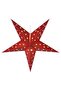 Xmas Paper Star Lantern 14inch Assorted