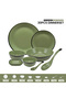 Melamine Dinner Set, 30 pcs, Assorted Colour - 6