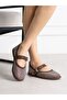 Marche Brown Stone Women's Ballerinas - 2