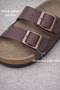 Unisex Flat Double-Strapped Buckle Slippers – Anatomical Eva Sole Orthopedic Home and Outdoor Slippers - 2