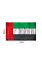 UAE Plastic Handle Flag - 2