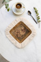 Baroque Luxury Artistic Fringed Decorative Napkin - Classic Period Antique Gold Colored Coaster Napkin - 4