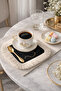 Luxurious Charming Panther Fringed Presentation Napkin - Elegant Safari Bohemian Black Coaster Tissue - 2