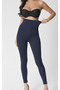 High Waist Corset Leggings Firming and Lifting 3-Pack - Black, Navy Blue, Gray - 5