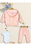 Baby Girl 3-Piece Set Cotton Fabric - 3