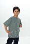 Boy's Printed Crew Neck Short Sleeve T-Shirt - 2
