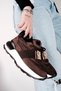 Wordy Women's Parachute Fabric Gold Buckle Detailed Elastic Sports Shoes Sneaker 4366 - 2