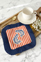 Colorful Marine Fish Themed Tasseled Presentation Napkin - Sea-Inspired Coastal Coaster Tissue - 5