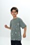 Boy's Printed Crew Neck Short Sleeve T-Shirt