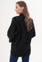 Women's Floral Patterned Flocked Long Sleeve Shirt 260303 - 5