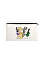 Cats Playing Guitar Patterned Pen Holder & Makeup Bag – Multi-Purpose Organizer