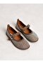 Marche Brown Stone Women's Ballerinas - 3