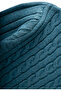 Hair Braided Sweater 1-8 Years Petrol - 4