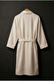 *Export Surplus* Men's Bathrobe 100% Cotton with Shawl Collar and Pocket Detail, Embroidered -Slight Imperfections- - 3