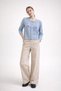 Floral Patterned Openwork Cardigan - 2