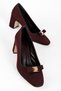 Portiy Women's Gold Buckle Detailed Heeled Shoes 4364 - 2