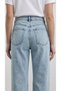 Women's Super High Waist Straight Jean Denim Pants - 4