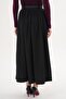 Women's Belt Detailed Tencel Long Skirt 260338 - - 5