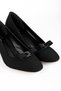 Portiy Women's Gold Buckle Detailed Heeled Shoes 4364 - 3