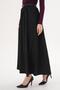 Women's Belt Detailed Tencel Long Skirt 260338 - - 4