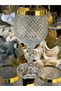 6-Piece Bohemia Crystal Thick Gold Gilt Special Cut 150 ml Coffee or Water Glass Cup (Verdi̇) - 4