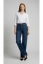 Women's Super High Waist Straight Jean Denim Pants - 7