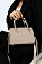 Women's Stylish Molded Hand & Shoulder Bag with Handheld Handle