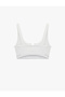 V-Neck Sleeveless Slim Fit Sports Bra - 3