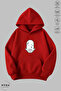 Unisex Hoodie Gemini Gemini Printed Hooded Oversized 100% Cotton Combed Cotton Sweatshirt - 7