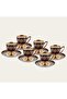 ESTERHOMEDECOR porcelain coffee cup set for 6 people - 3