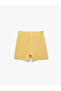Cotton Waist Lace Pocket Detailed Shorts - 4