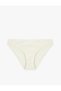 Cotton Multi-Colored Ribbon Detailed 3-Piece Brief Panties Set - 3