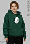 Unisex Hoodie Gemini Gemini Printed Hooded Oversized 100% Cotton Combed Cotton Sweatshirt - 2