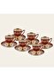 ESTERHOMEDECOR porcelain coffee cup set for 6 people - 4