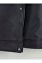 Standard Fit Suede Look Men's Coat - 7