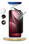 vivo Y31 / vivo Y31 Pro 5G 2025 Premium Nano Ceramic Privacy Full Cover Matte Flexible Clear/Black - 3