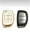 Hyundai 13-18 Ix35 Tucson Smart 3 Button White Car Key Remote Control Case