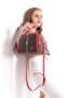 Vegan Leather Premium Product Multi-Compartment Women's Shoulder Bag 02057 - 6
