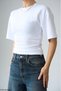 Women's Drawstring Bat Sleeve T-Shirt - 3