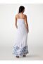 Embroidered long dress - 3