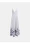 Embroidered long dress - 2