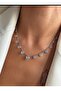 Steel vip silver color ball chain necklace with sequential hearts. - 2