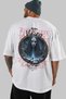 Viking Mythology 11 Back Printed White Oversize T-Shirt Men Women Cotton Crew Neck T-Shirt - 5