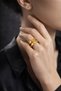 Men's and Women's Steel Ayetel Kürsi Prayer Ring in 3 Colors - 5